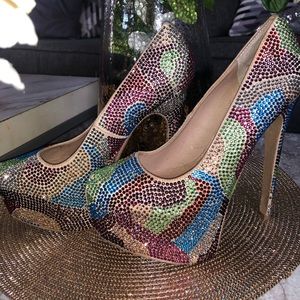 Steve Madden Jeweled Heels